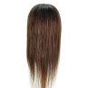 Image 3 - Caroline 21" 100% Human Hair Cosmetology Mannequin Head by Giell at Giell.com
