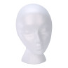 Image 1 - Foam Wig Head Standard Female Form 10" White at Giell.com