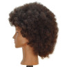 Image 2 - Jordan 16" Afro Style Black 100% Human Hair Cosmetology Mannequin Head by Giell at Giell.com