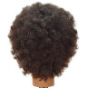 Image 3 - Jordan 16" Afro Style Black 100% Human Hair Cosmetology Mannequin Head by Giell at Giell.com
