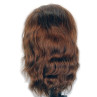 Image 3 - Marcel 16" Male Bearded Cosmetology Mannequin Head 100% Human Hair by Giell at Giell.com
