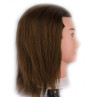 Image 2 - Richard 17" Male 100% Human Hair Cosmetology Mannequin Head by Giell at Giell.com