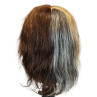 Image 4 - Color Quad Mannequin Head Advanced Training & Coloring Premium 100% Human Hair