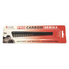 Image 2 - 7" Spaced & Fine Tooth Barber / Taper Carbon Comb / Giell PRO Carbon Series