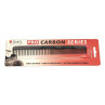 Image 2 - 8.5" Wide & Medium Spaced Styling Carbon Comb - Giell PRO Carbon Series