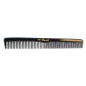 Image 1 - 12 Hair Styling Combs Black with Inch Markers Cleopatra by Krest at Giell.com