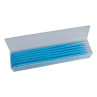 Image 2 - 12 All Purpose 8 1/2" Blue Rattail Comb Cleopatra by Krest at Giell.com