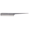 Image 1 - 8 1/2" Extra-fine Tooth Rattail Comb Goldilocks Silver Edition SE5 by Krest at Giell.com